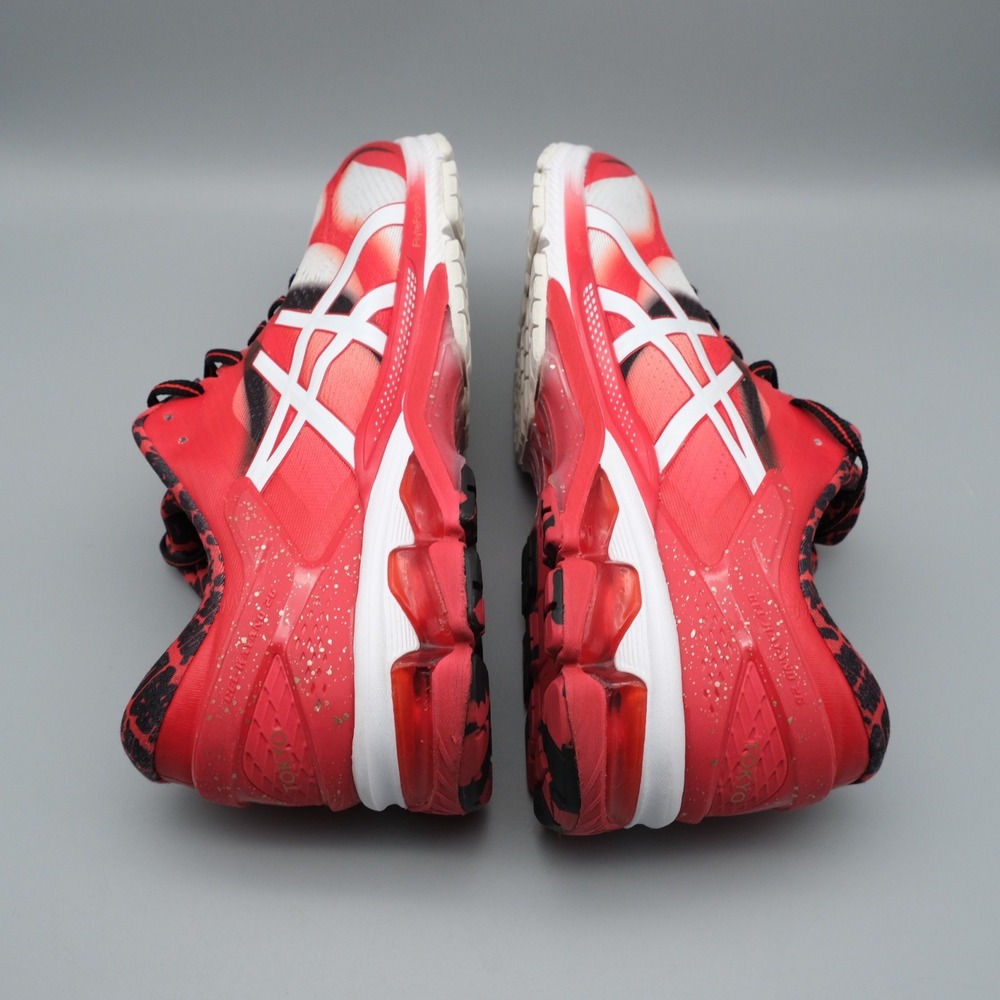 Asics Gel-Kayano 26 Tokyo Mens Red White Graphic Running Shoes 12.5 1011A952 600 - Picture 4 of 11